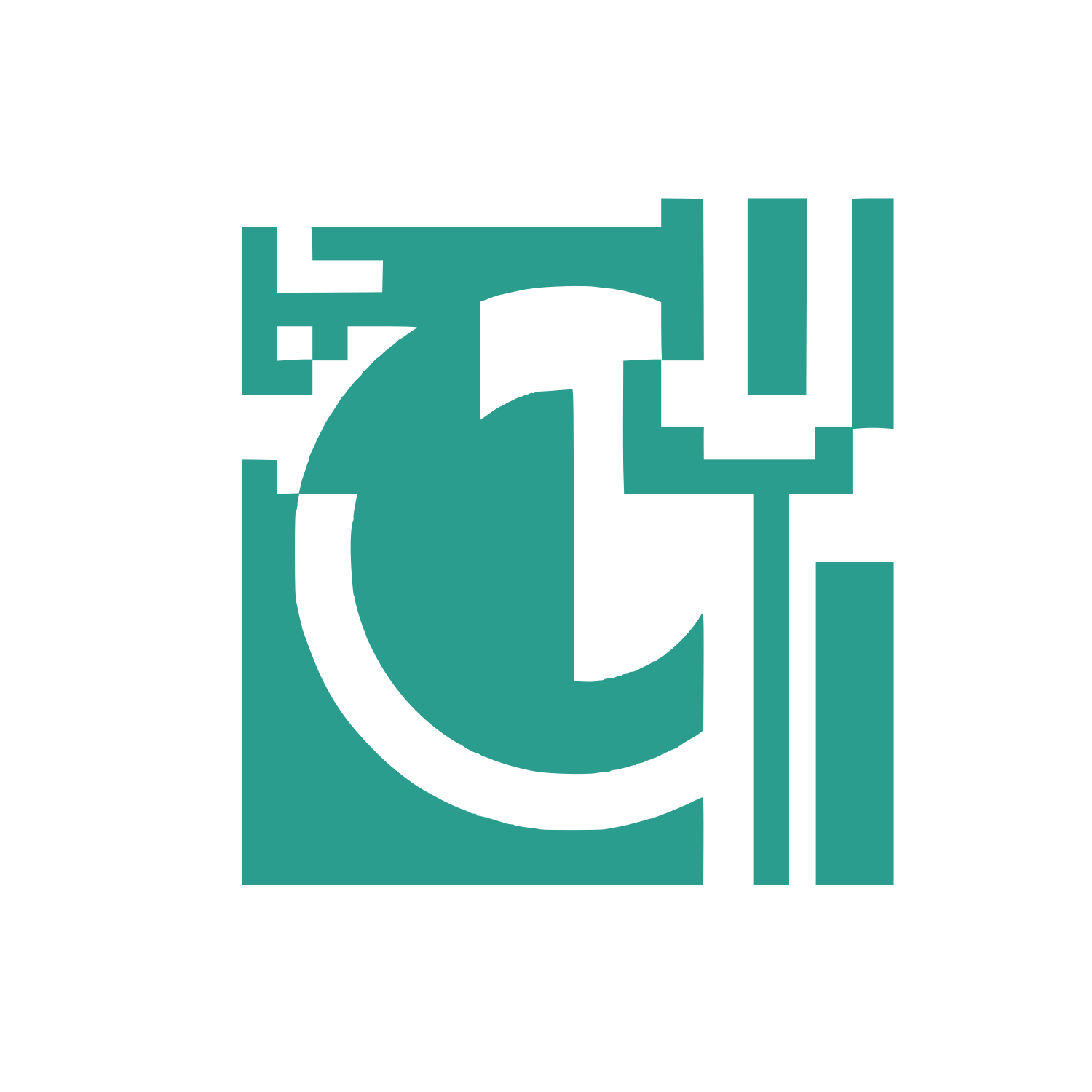 Tool on Shapes Logo #2A9D8F