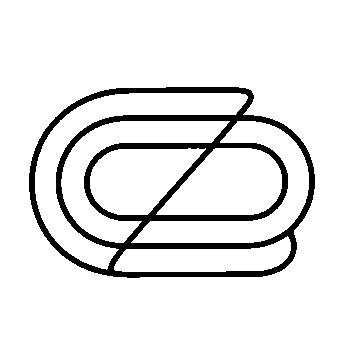 Monoline Oval Track Logo