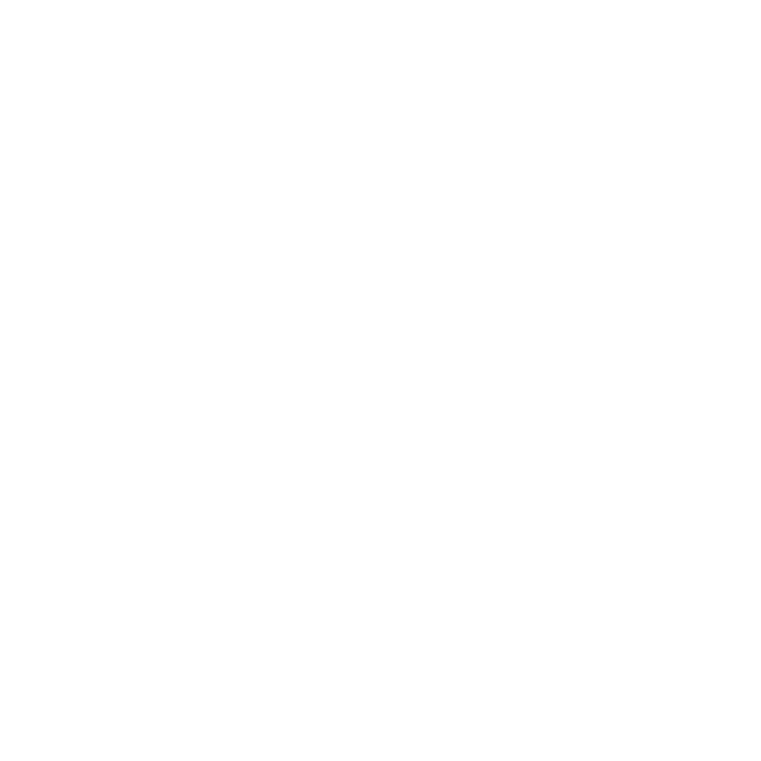 Monoline Running Track Logo #ffffff