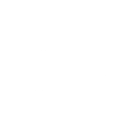 Monoline Running Track Logo #ffffff