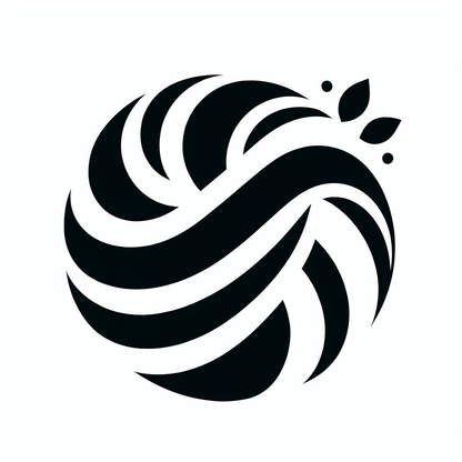 Swirl Nature Leaf Logo