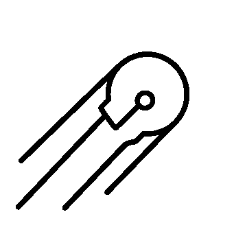 Monoline Sputnik Satellite Logo