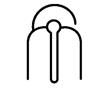 Monoline Antenna Signal Logo