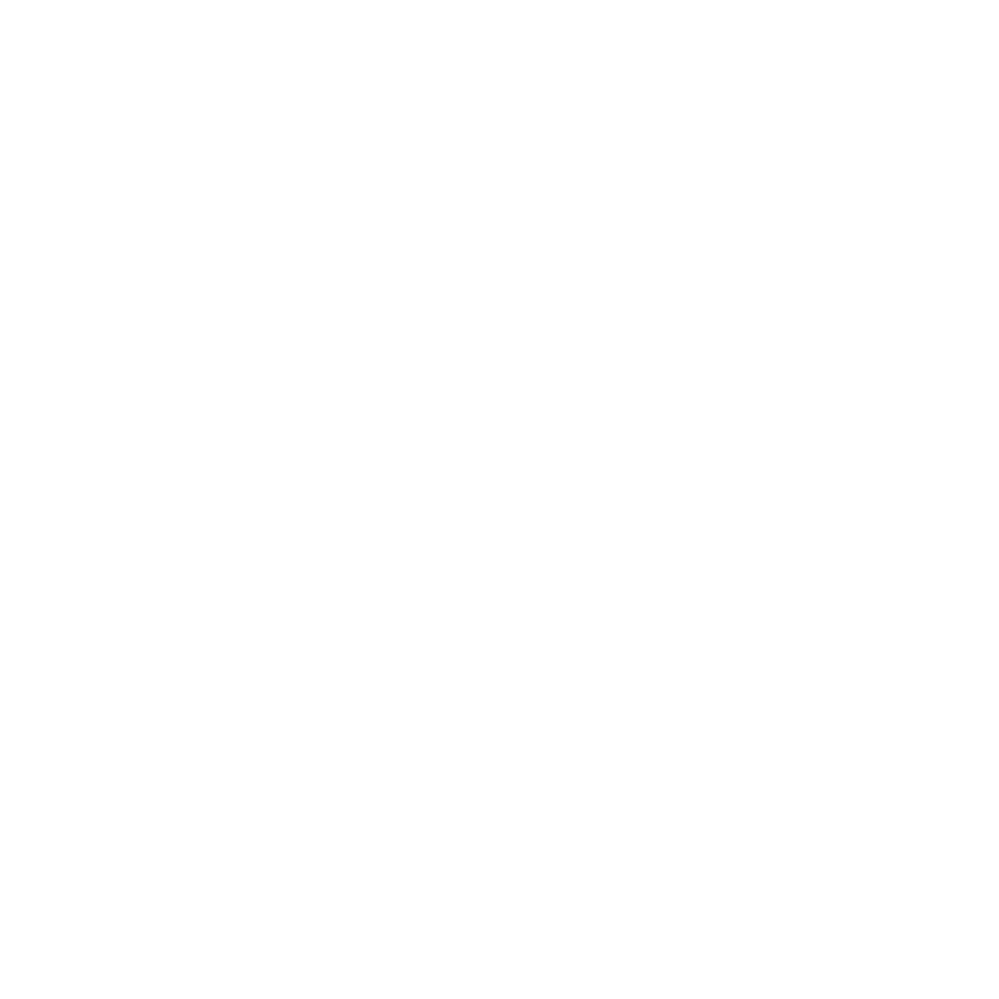 Monoline Antenna Signal Logo #ffffff