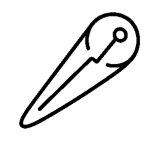 Pelican Bird Monoline Logo