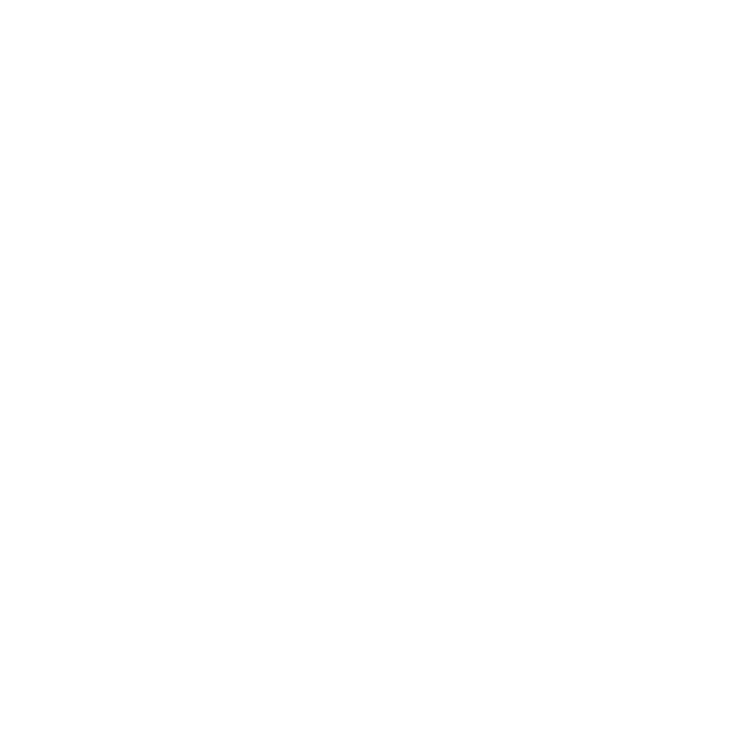 Saturn Planet Negative Space Logo #ffffff