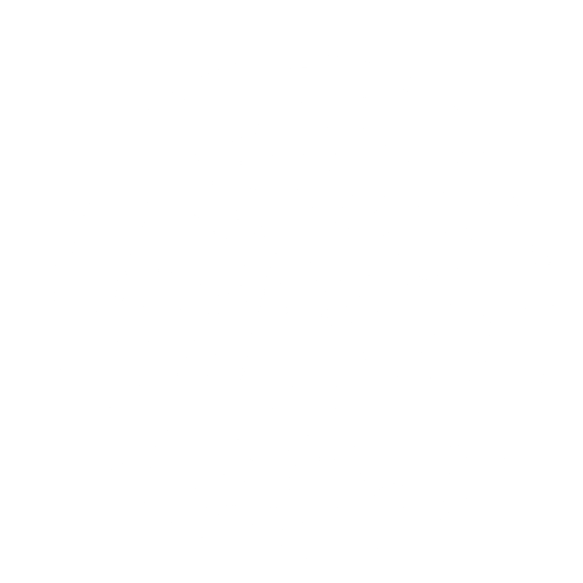 Space Capsule Stamp Badge Logo #ffffff