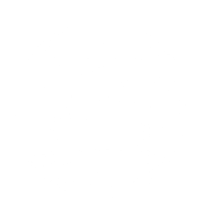 Space Capsule Badge Logo #ffffff