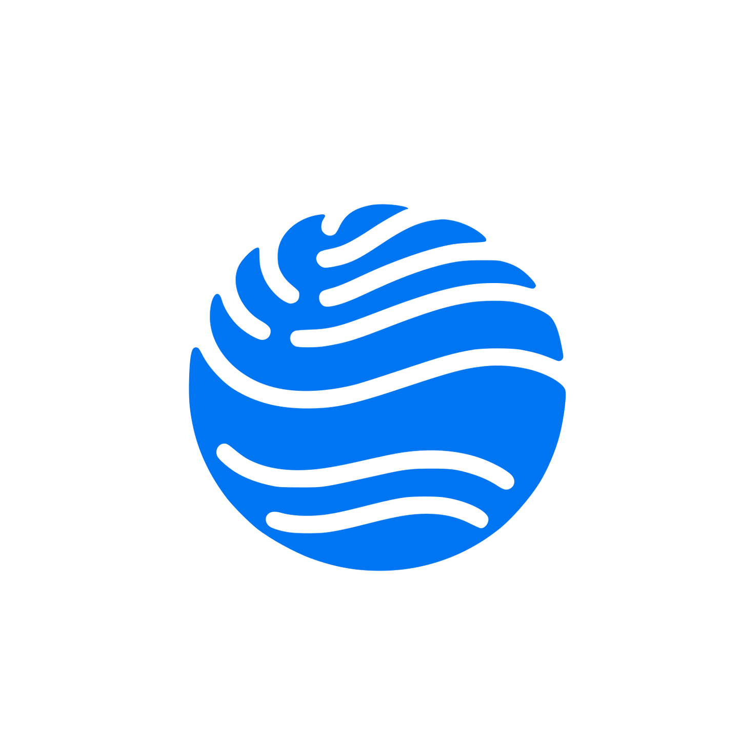 Sphere with Lines Logo #0075F2