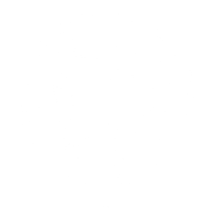 Space Capsule Badge Logo #ffffff