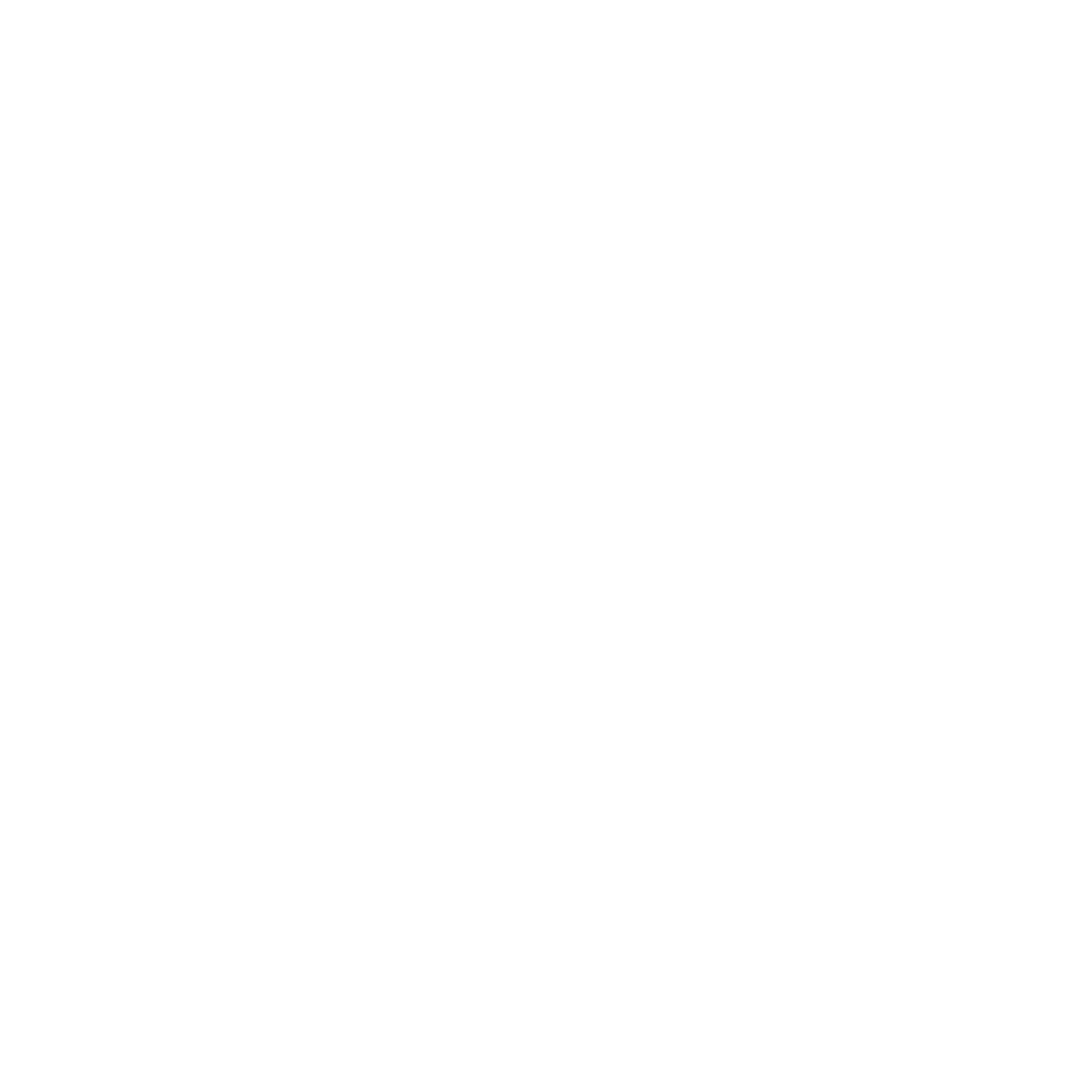 Space Capsule Stamp Badge Logo #ffffff