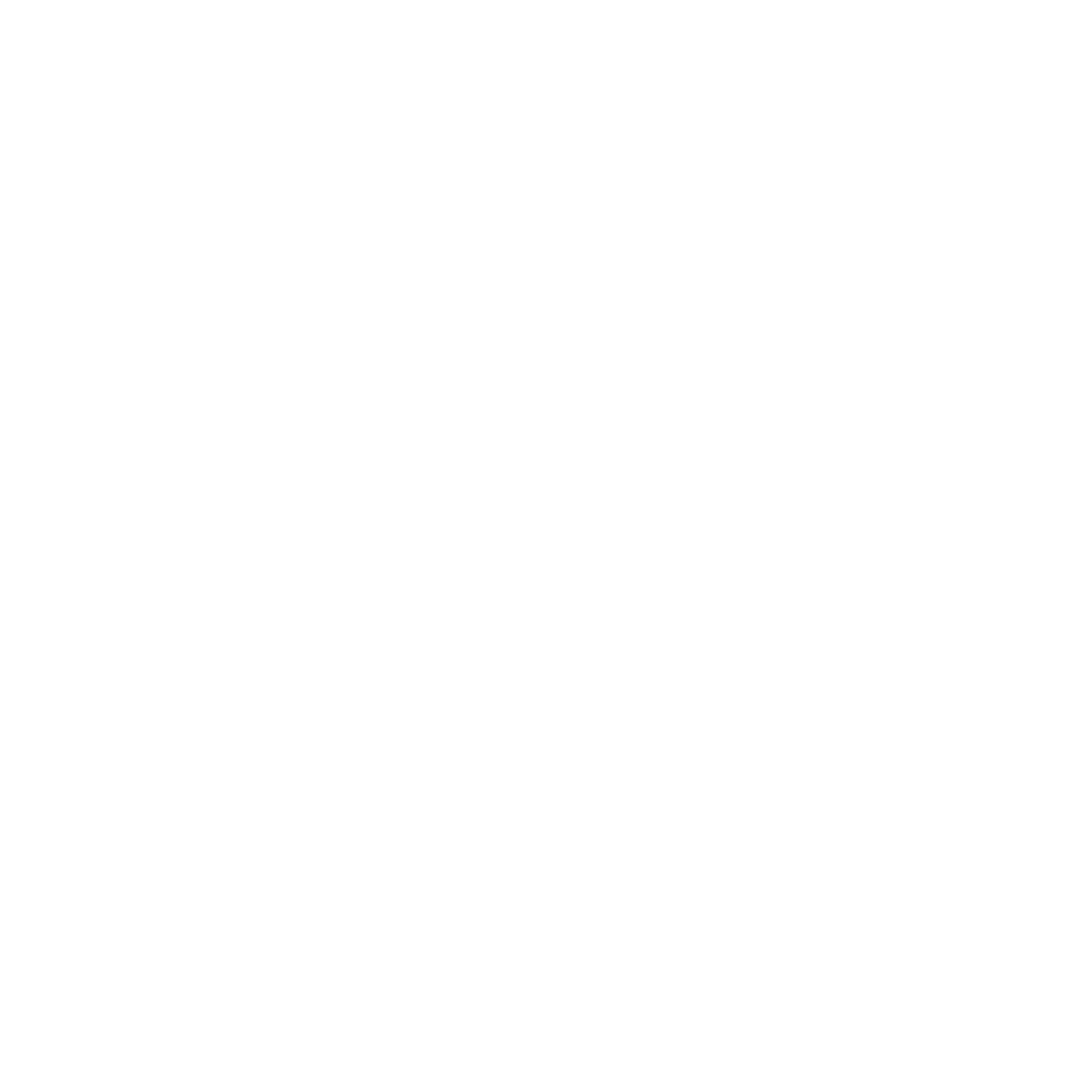 Bauhaus Runner Sprint Logo #ffffff