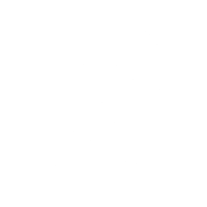 Bauhaus Runner Sprint Logo #ffffff