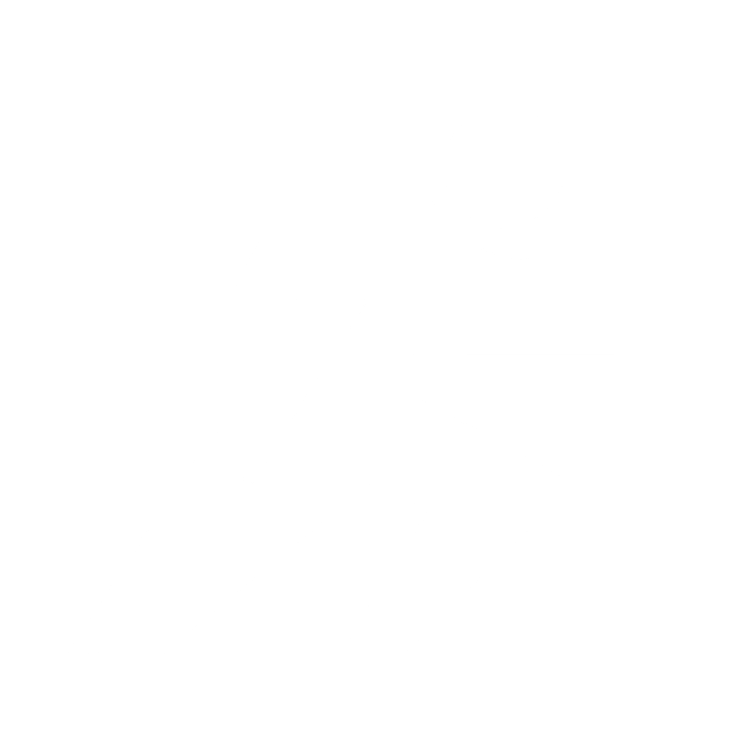 Bauhaus Runner Figure Logo #ffffff