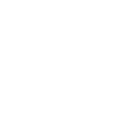 Bauhaus Runner Logo #ffffff