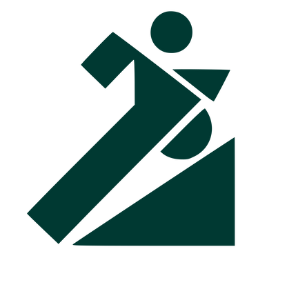 Bauhaus Runner Logo #003932