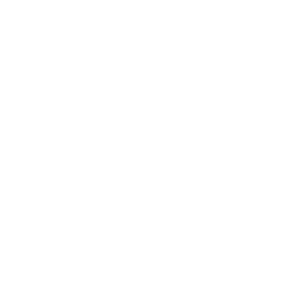 Bauhaus Runner Figure Logo #ffffff