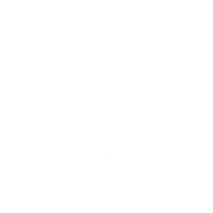 Praying Hands Cross Logo #ffffff