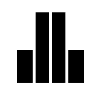 Bar Chart Hands Logo