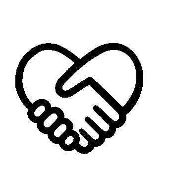 Heart Handshake Logo