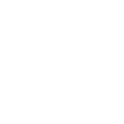 Heart Handshake Logo #ffffff
