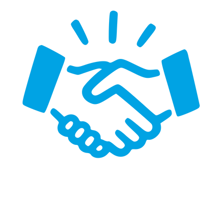 Handshake Deal Logo #00a3e4