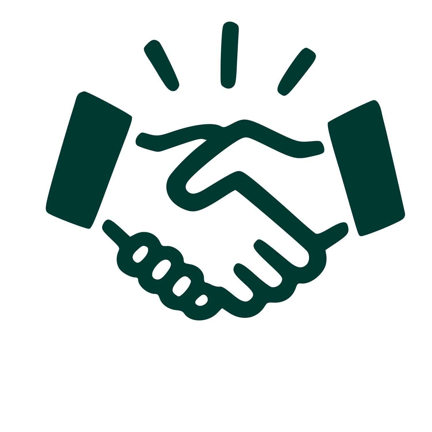 Handshake Deal Logo #003932