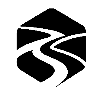 Winding River Hexagon Logo