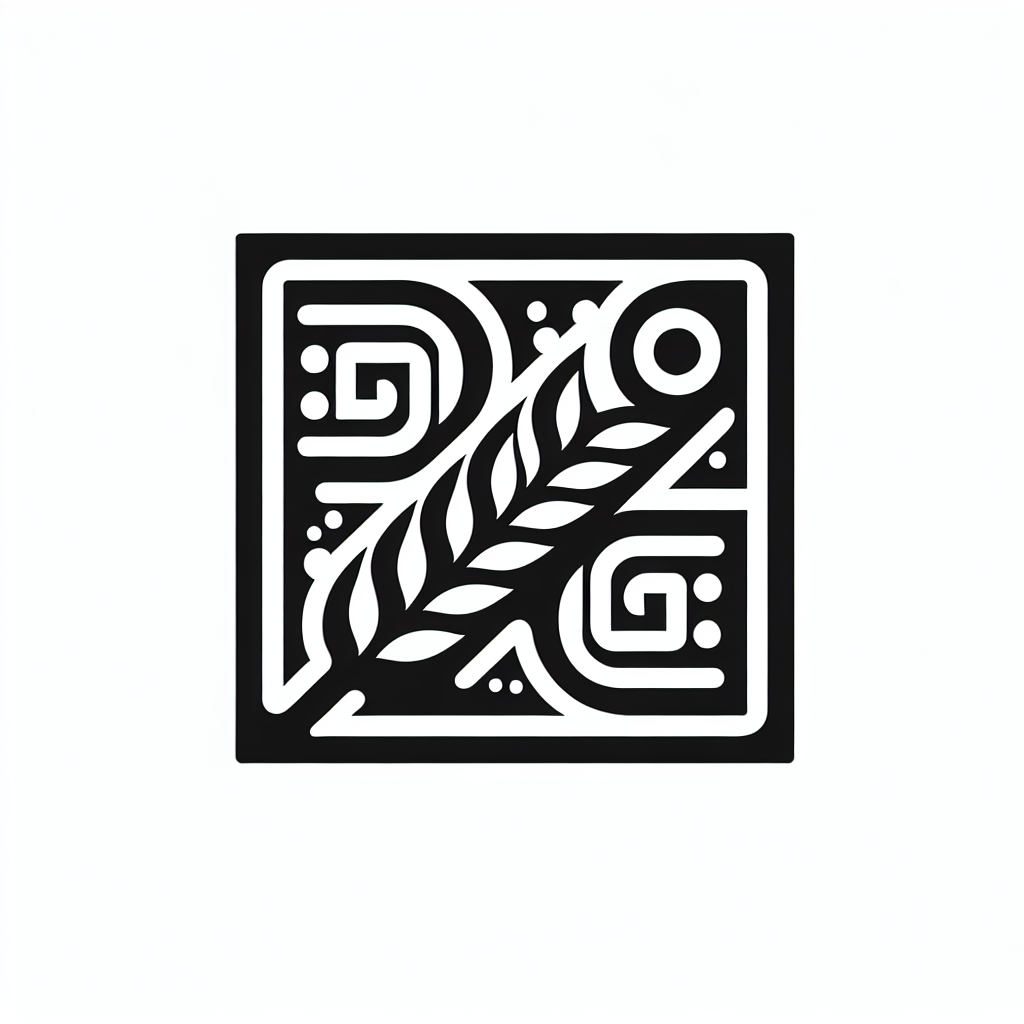 Line Wheat Logo