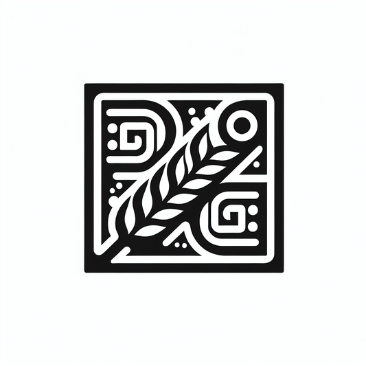 Line Wheat Logo