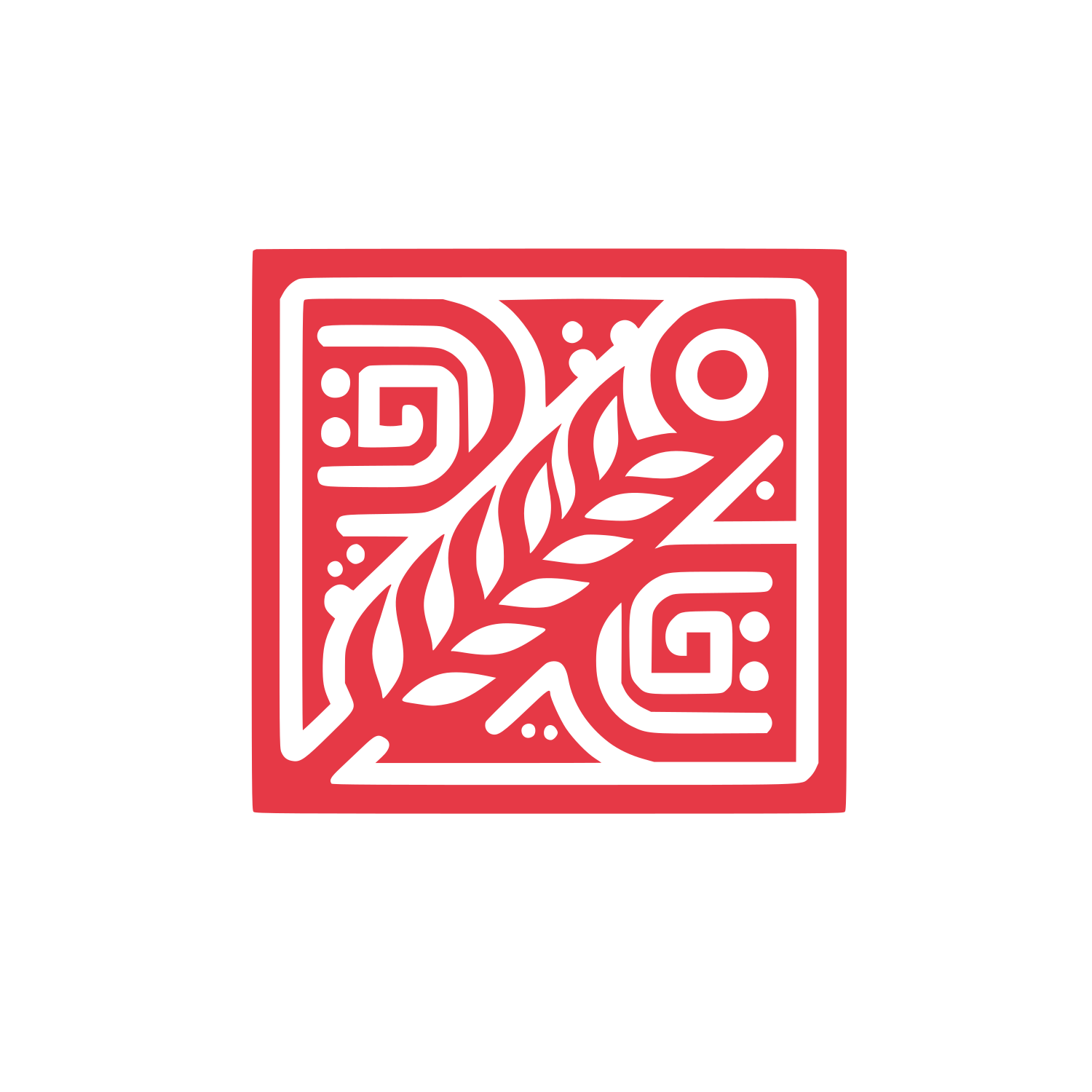 Line Wheat Logo #E63946