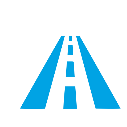 Vanishing Point Road Logo #00a3e4