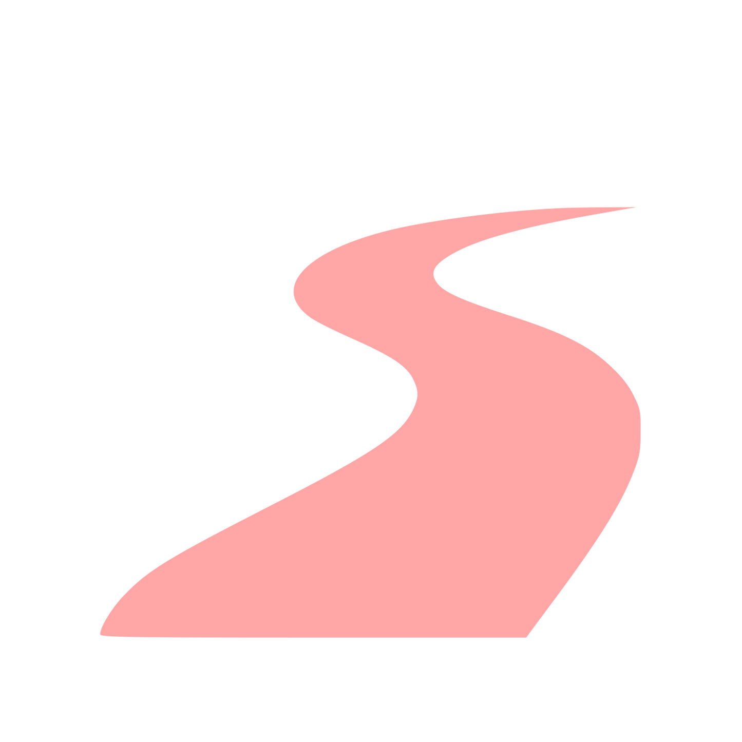 Winding River Road Logo #ffa6a6