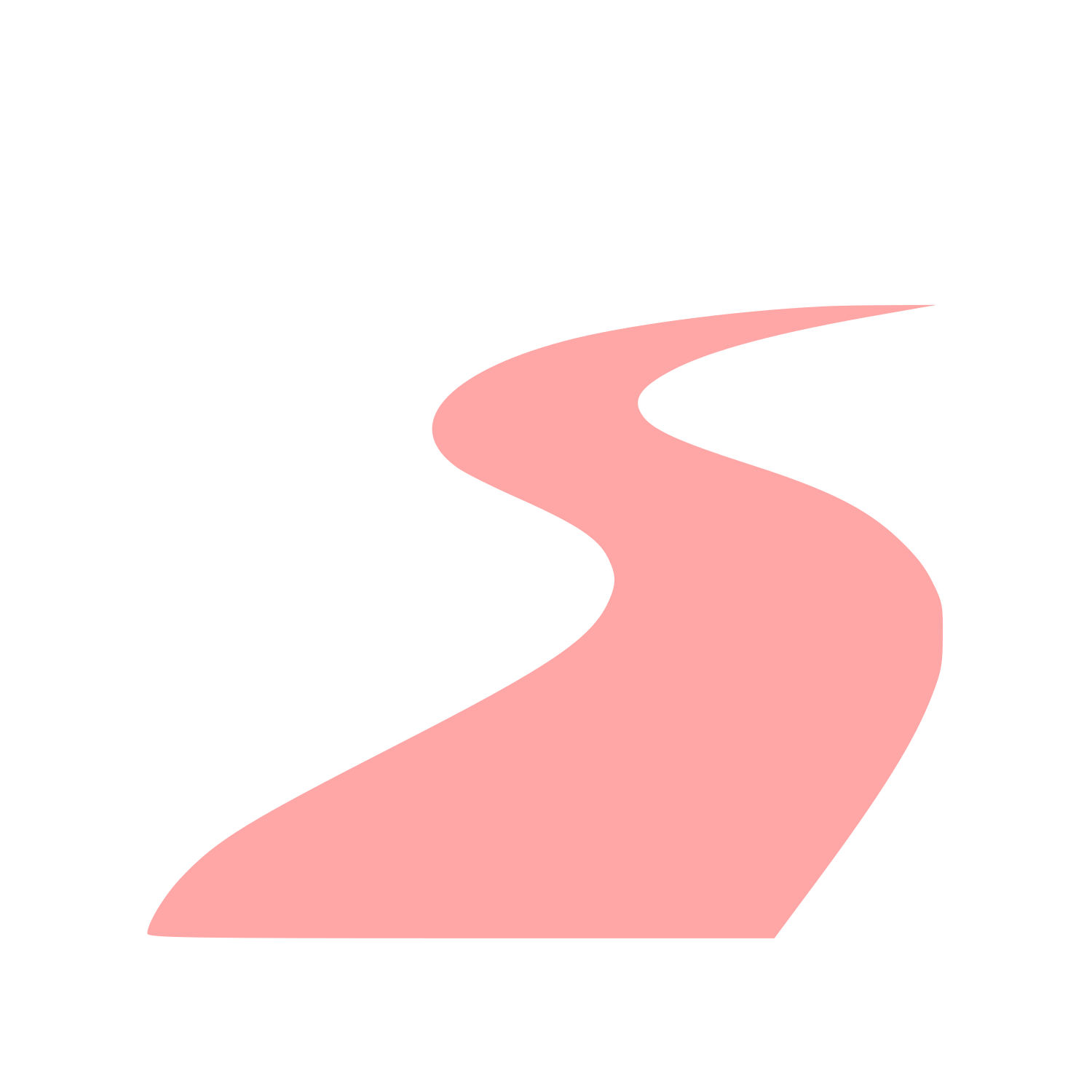 Winding River Road Logo #ffa6a6