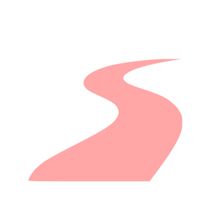 Winding River Road Logo #ffa6a6