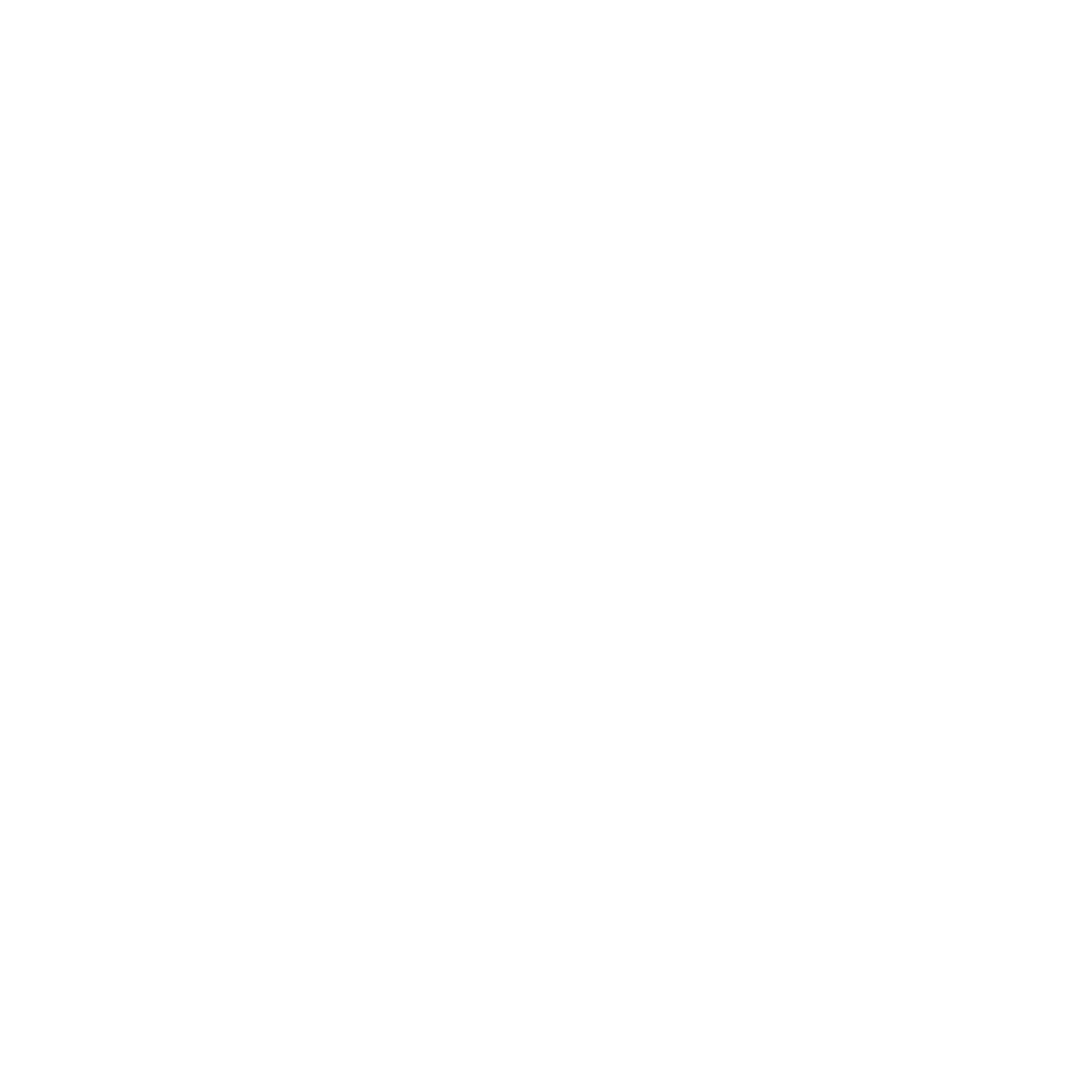 Four-Way Intersection Logo #ffffff