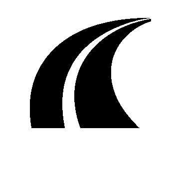 Dual Curve Road Logo