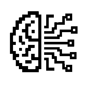 Pixel Brain Circuit Logo