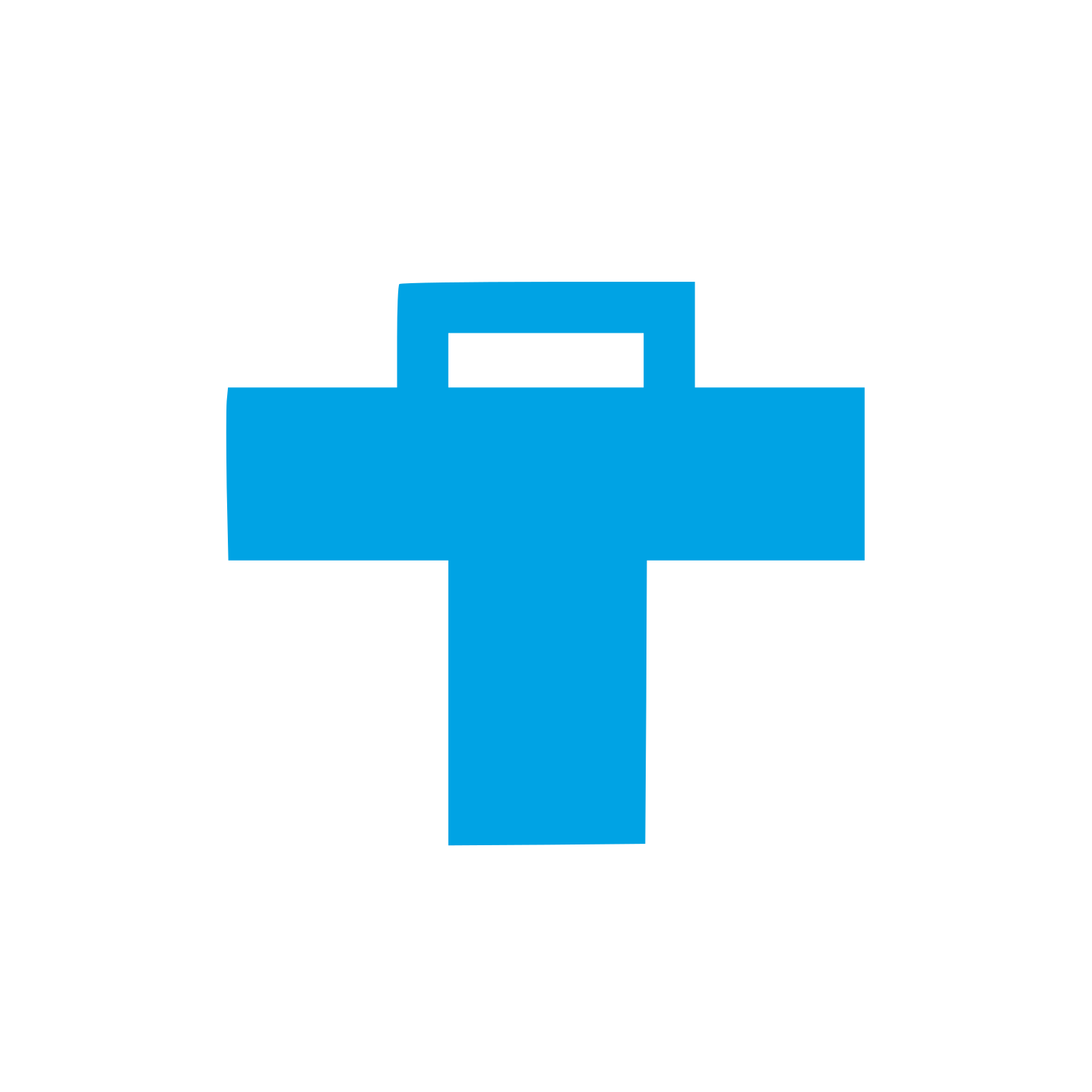 Toolbox Handle Logo #00a3e4