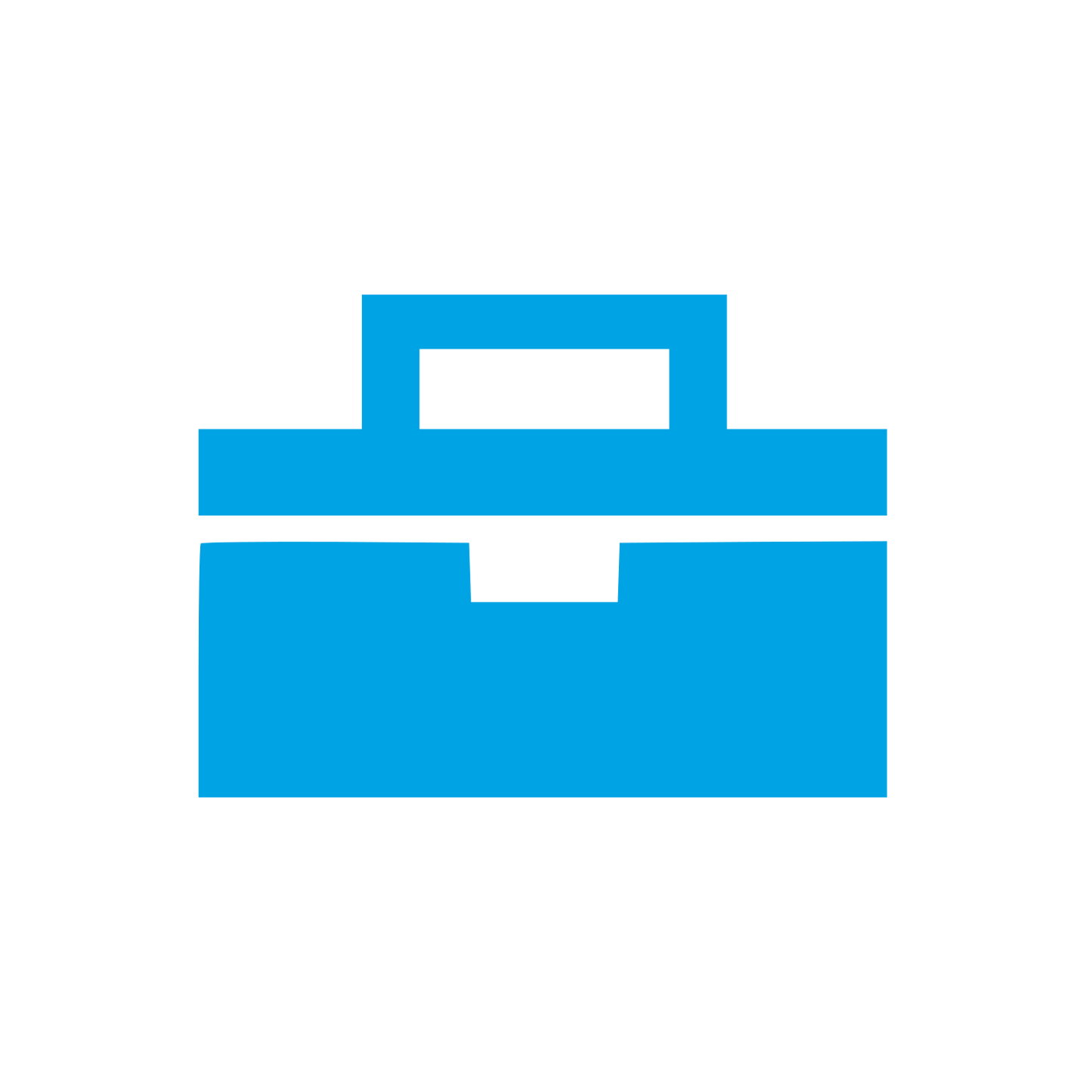 Toolbox Storage Box Logo #00a3e4