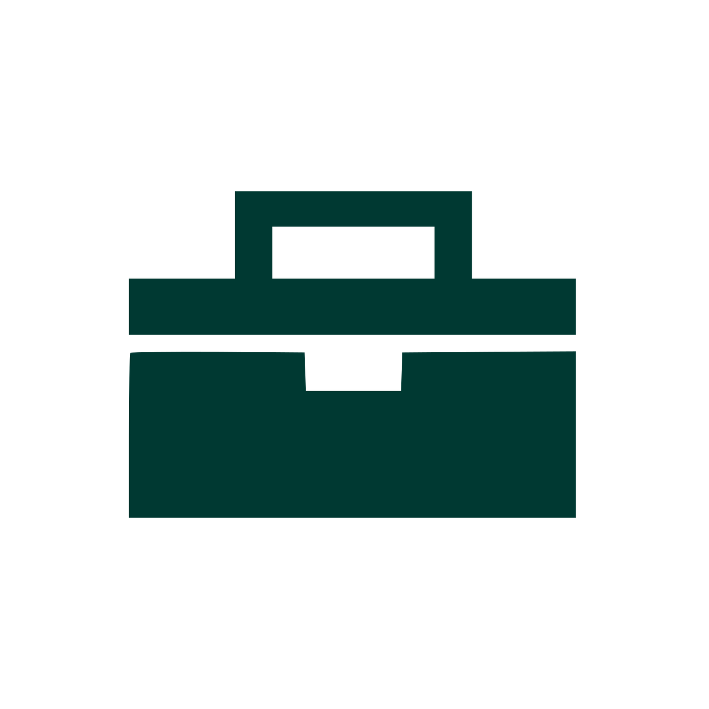 Toolbox Storage Box Logo #003932