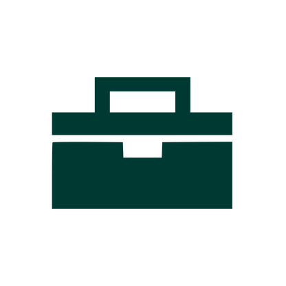 Toolbox Storage Box Logo #003932