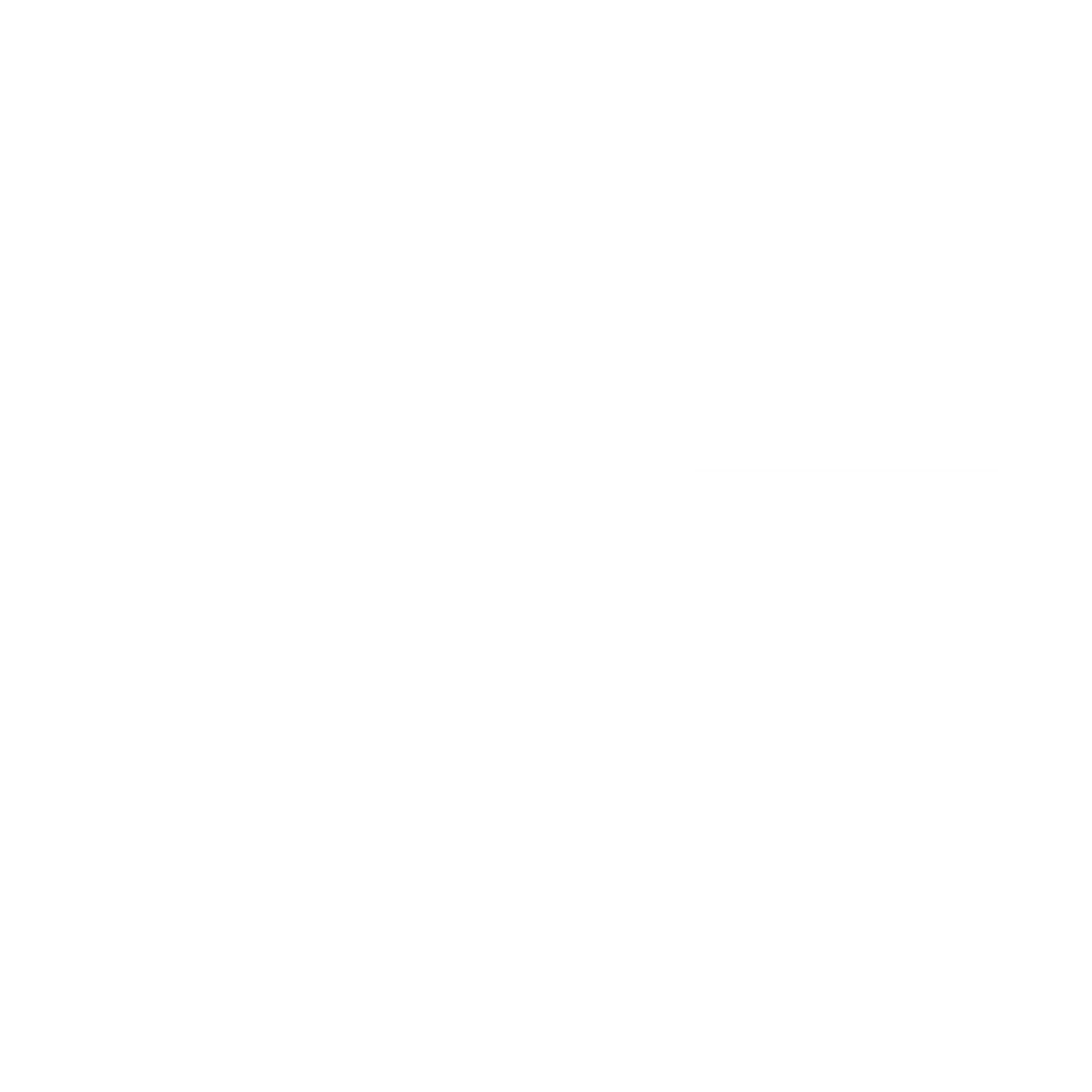 Zipper Star Tattoo Logo #ffffff