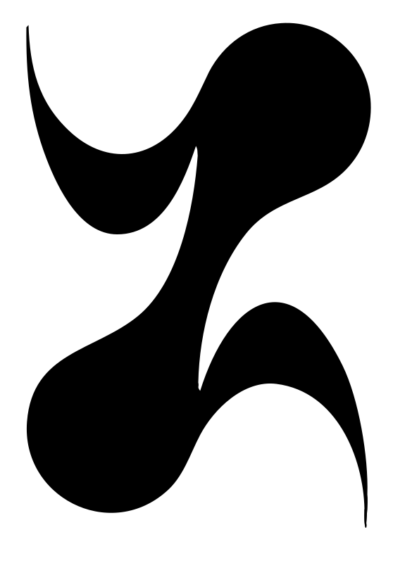Abstract Comet Tail Logo