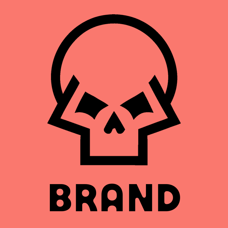 Angry Skull Monoline Emblem preview