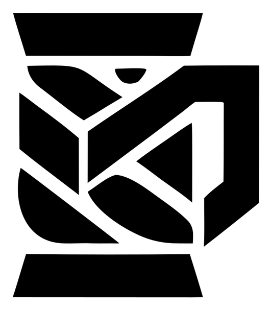 Angular Beer Mug Crest
