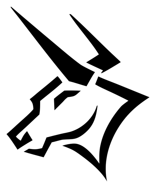 Angular Bull Profile Badge