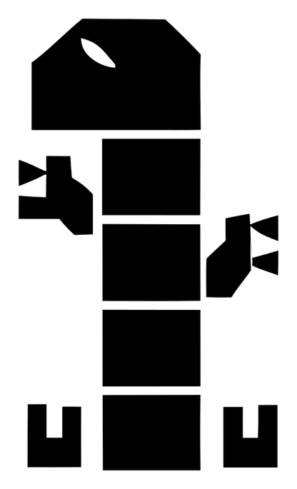 Block Gecko Robot Emblem
