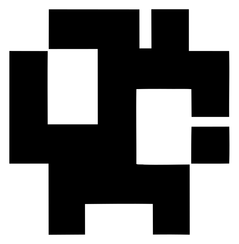 Blocky Anchor Pixel Mark
