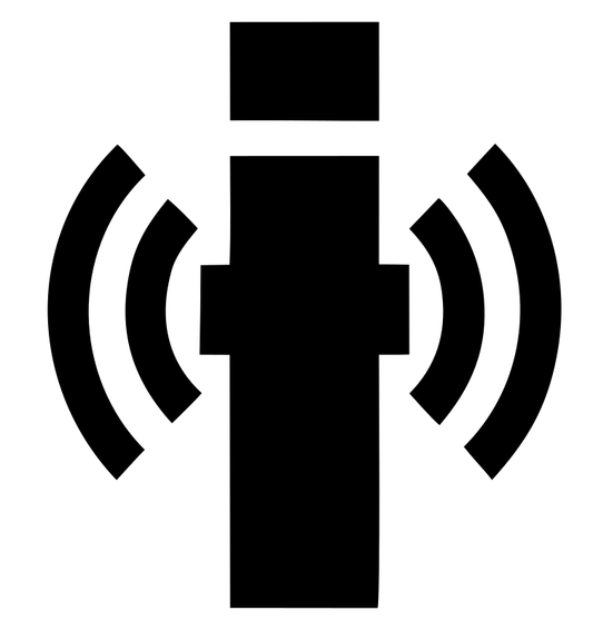 Blocky Antenna Broadcast Logo